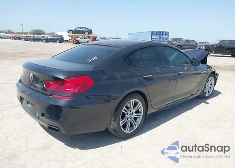 2014 BMW 650I Gran Coupe z USA, uszkodzony, nr VIN WBA6B2C58ED129026
